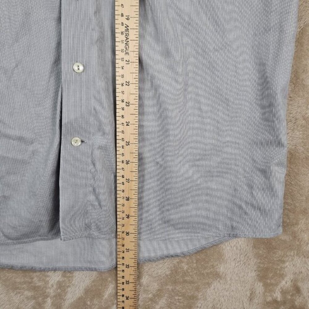 Eton Contemporary Dress Shirt Striped Men's 16 41 Long Sleeve Button Down Preppy - Picture 5 of 10